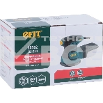Шлифмашина эксцентриковая FIT OS-350, 350 Вт, 3000-13000 об/мин, 125 мм, 1,5 кг, липучка, пластик. контейнер, коробка, фото7