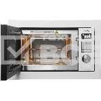 Микроволновая печь встраиваемая Domfy DM2540BW WG белый, 25 л, 900 Вт, переключатели - кнопки/поворотный мехинизм, фото7