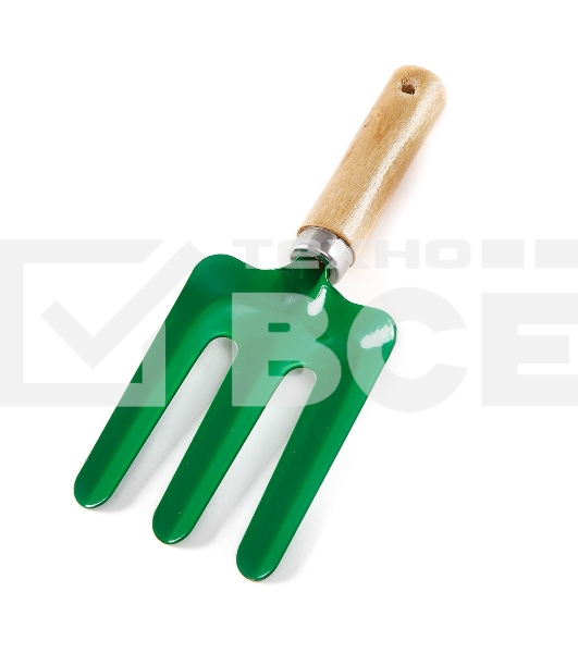 Вилка садовая DELTA ИР-4002 'Зеленый луг' (сталь+дерево)