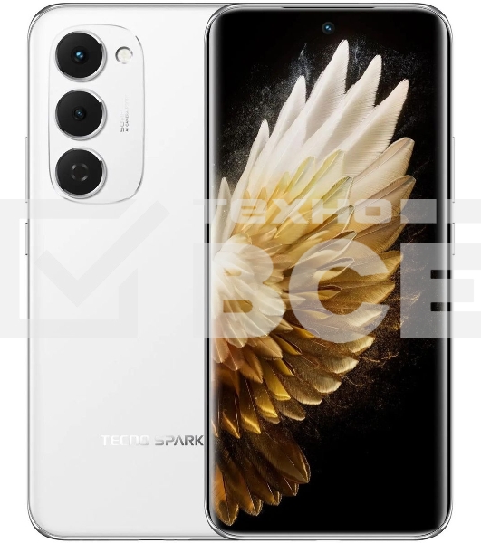 Смартфон Tecno Spark 40 Pro+ 8/256Gb белый