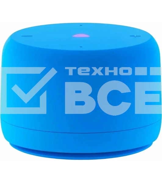 Умная колонка Яндекс Станция Лайт 2 с Алисой, без часов, 6 Вт, модель YNDX-00028 (синий)