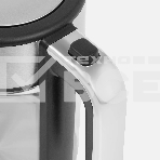 Чайник электрический Tuvio TUK217H1, режим поддержания тепла, 1.7 л, серебристый, фото6