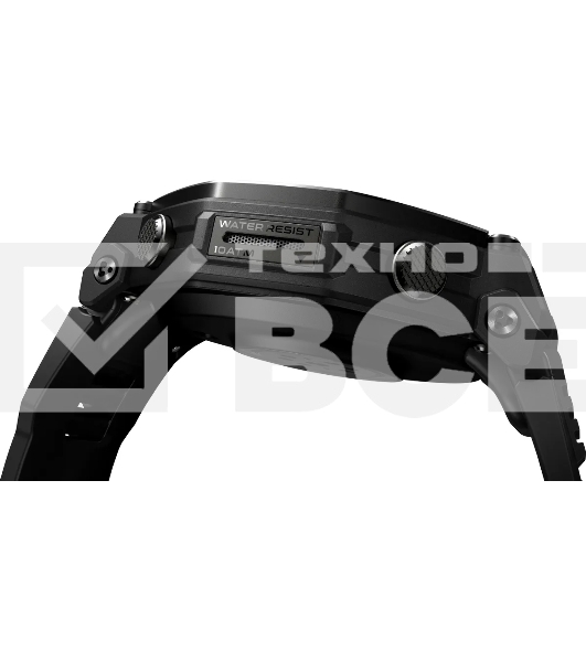 Смарт-часы Amazfit T-rex 3 Pro A2444 48мм 1.5' AMOLED корп.черный рем.черный разм.брасл.:22мм (1747201)