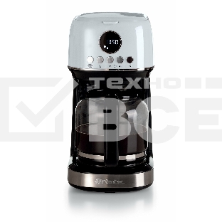 Кофеварка капельная Ariete 00M139601AR0 белый, молотый, 1,5 л. 900 Вт