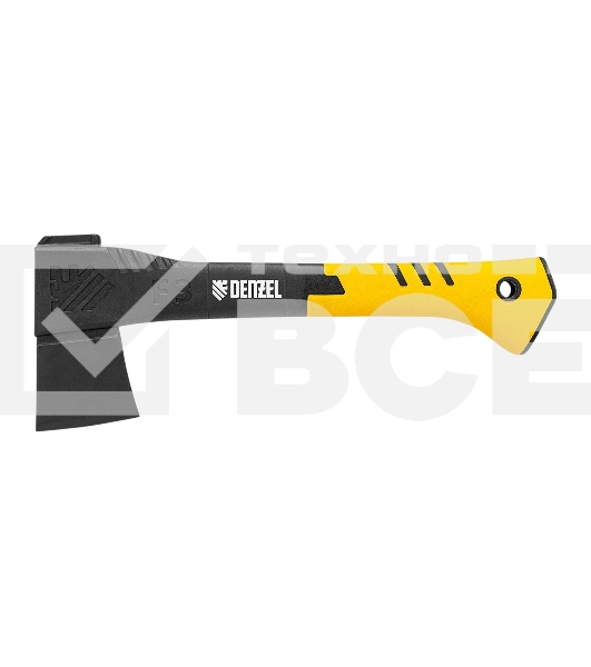 Топор-колун Denzel 21430 F3, 640 гр, двухкомпонентная рукоятка, 320 мм