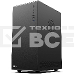 Компьютчерный корпус CBR mATX Minitower V500, без БП, 1хUSB 3.0, 2хUSB 2.0, HD Audio+Mic, закаленное стекло, черный [PCC-MATX-V500-WPSU, фото6