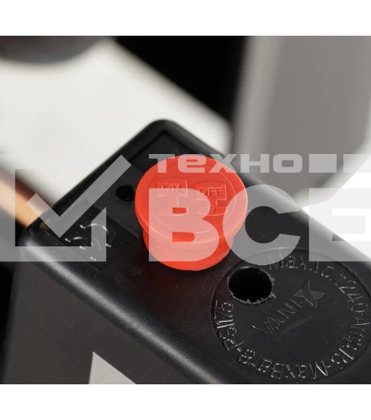 Компрессор поршневой Парма K-2200/100РМ масляный, 336 л/мин, 100 л, 2200 Вт, серый/черный