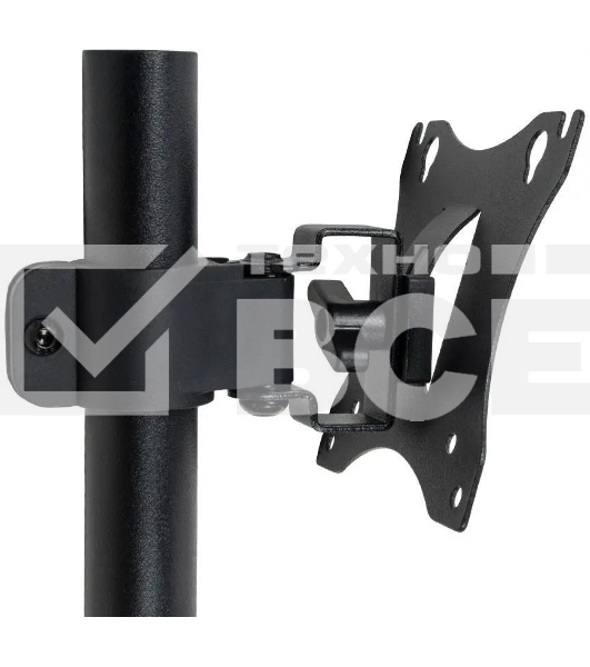 Кронштейн для мониторов Arm Media LCD-T01 черный 15'-32' макс.7кг настольный поворот и наклон верт.перемещ.