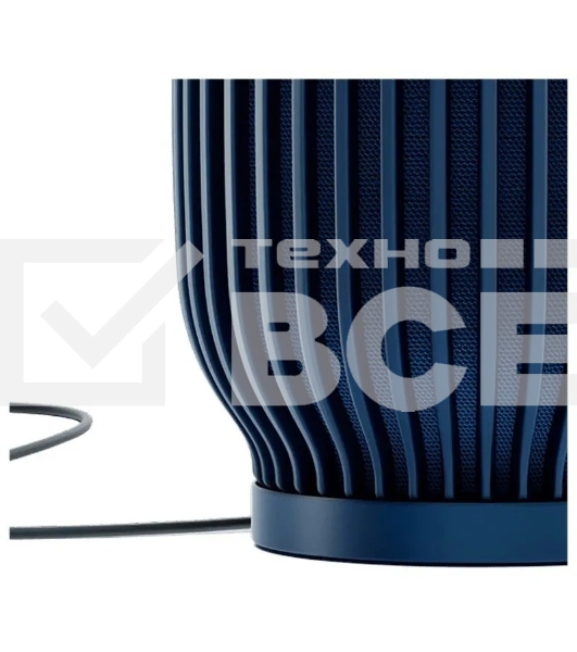 Умная колонка Sber SberBoom, 40Вт, стандартная, 1 динамик, Мультирум, Стереопара, Wi-Fi, Bluetooth 5.0, Салют, синий