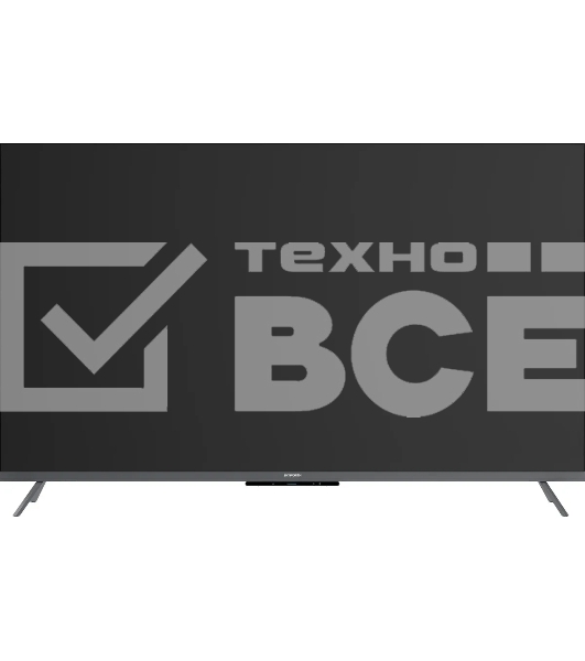 Телевизор Skyworth 60' 60Q66H черный/серебристый QLED UHD 60Hz Smart TV Google TV 2GB/16GB
