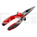 Длинногубцы прямые Matrix, 160 мм, хром-ванадий, двухкомпонентные рукоятки, фото7