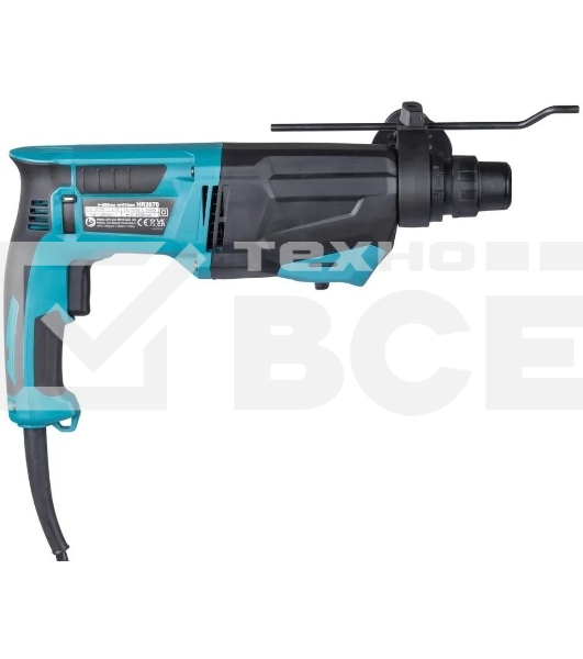 Перфоратор Makita HR2670 патрон:SDS-plus уд.:3Дж 800Вт (кейс в комплекте)