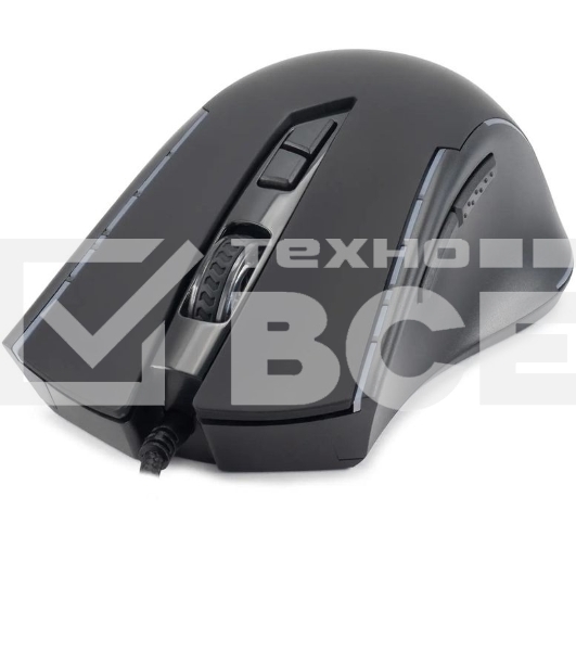 Комплект клавиатура + мышь Оклик GMNG 700GMK клав:черный мышь:черный USB Multimedia LED