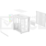 Корпус Ocypus Delta C74 ARGB White, Midi-Tower, белый, 2 x 120 мм, фото3