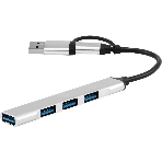 USB-концентратор Digma DHUB-4USB-AC-2.0, USB-C + USB-A, USB 2.0 4 портов, USB, фото10