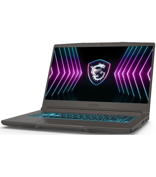 Ноутбук MSI Thin 15 B2RVE-3602XRU/15.6'/IPS/Intel Core 5 210H/16Gb/512Gb SSD/NVIDIA GeForce RTX4050 6Gb/без ОС/серый/1.86kg