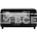 Мини-печь Galaxy Line GL 2625, черный, 8 л, 1000 Вт, таймер на 60 минут, индикатор работы, автоотключение, фото 1