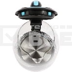 Чайник электрический Kitfort КТ-625-1 1.7л. 2200Вт черный/голубой (корпус: стекло), фото11