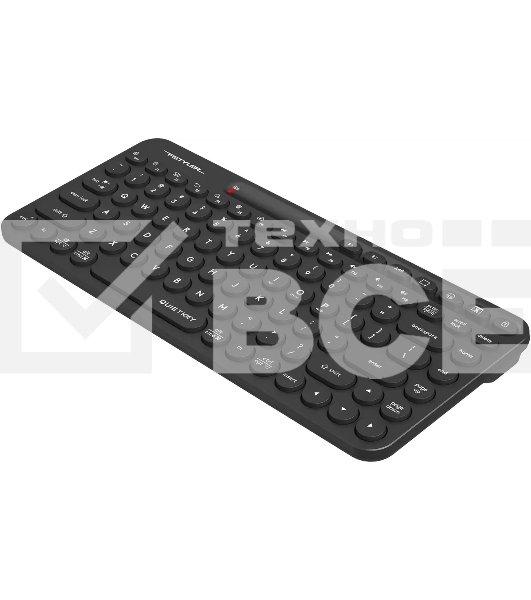 Клавиатура A4Tech Fstyler FBK36C AS беспроводная, USB, Bluetooth/Радиоканал, черный