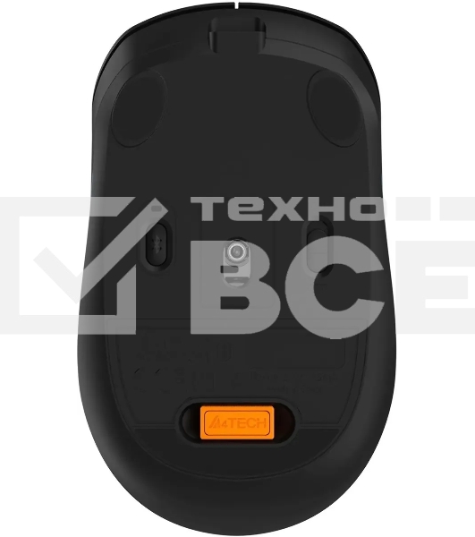 Мышь беспроводная A4Tech Fstyler FB10CS черный/синий, 2000 dpi, радиоканал, Bluetooth, USB, кнопки - 4