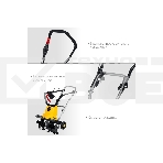 Электрический культиватор STEHER, 1700 Вт, фото4