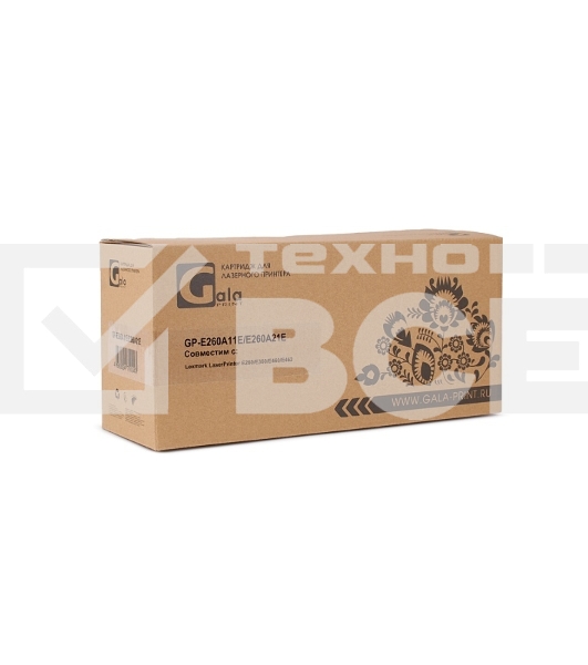 Картридж GalaPrint GP-E260A11E/E260A21E чёрный (3500 стр) для Lexmark E260/E260d/E260dn/E360/E360d/E360dn/E462/E462dtn/E460/E460dn/E460dw