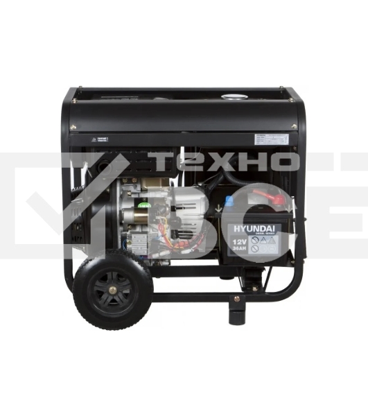 Электрогенератор дизельный Hyundai DHY 8500LE, 7.2 кВт, 79 дБ, 116 кг