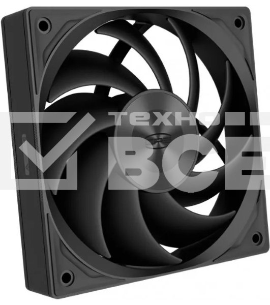Вентилятор для корпуса PCCooler F5 R120 черный, 120 мм, 2200 об/мин, 32 дБ, 4 pin