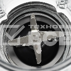 Блендер стационарный Hyundai HYB-S4921 1500 Вт, 1,8 л, серебристый/черный, фото4