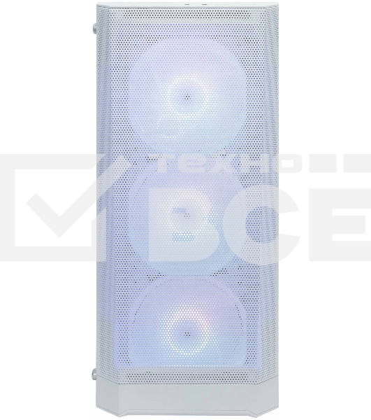 Компьютерный корпус 1STPLAYER FD5-M ARGB White / mATX / 4x120mm ARGB fans / FD5-M-WH-4F2-W(AP)