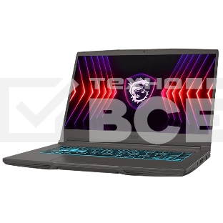 Ноутбук MSI Thin 15 B12VE-2836XRU серый Intel Core i7-12650H/16Gb/SSD1Tb/RTX 4050 6Gb/15.6