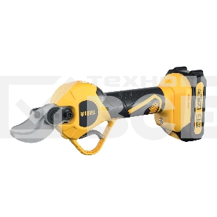 Секатор аккумуляторный, бесщеточный Denzel CP-30BL, Li-Ion, 20 В, лезвия SK5 59434