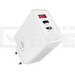 Сетевое зарядное устройство MORE CHOICE NC90 1USB+2Type-C 3.0A PD 45W, белый, фото4