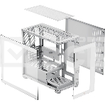 Компьютерный корпус Case Ocypus Gamma C52 WH mATX / win / white / no PSU / Tempered Glass, фото8