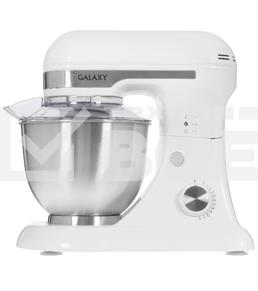 Миксер Galaxy Line GL 2230, белый, планетарный, 700 Вт, 12 скоростей