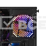 Компьютерный корпус Minitower ExeGate Mistery R2-NPX450 (mATX, БП 450NPX с вент. 12 см, 2*USB+1*USB 3.0, аудио, черный, 1 вент. 12см с RGb подсветкой и полоса на передней панели, боковая панель - закаленное стекло), фото10