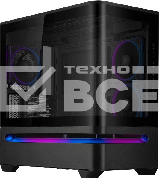Компьютерный корпус ASUS PRIME AP202 TG ARGB черный