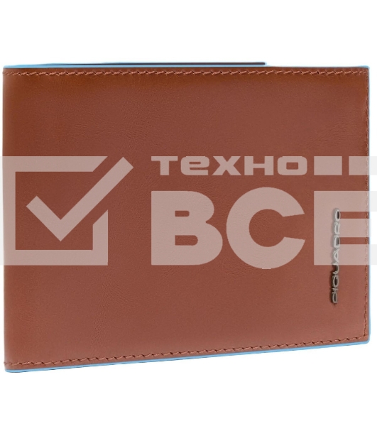 Чехол для кредитных карт Piquadro Blue Square PP2762B2R/M каштановый натур.кожа