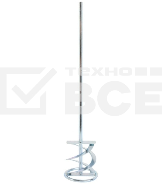 Миксер насадка PATRIOT MP481 для строительных смесей, оцинкованный, 80x400 мм, хвостовик 8 мм