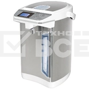 Термопот Mystery MTP-2442 4.5л. 700Вт серебристый/белый