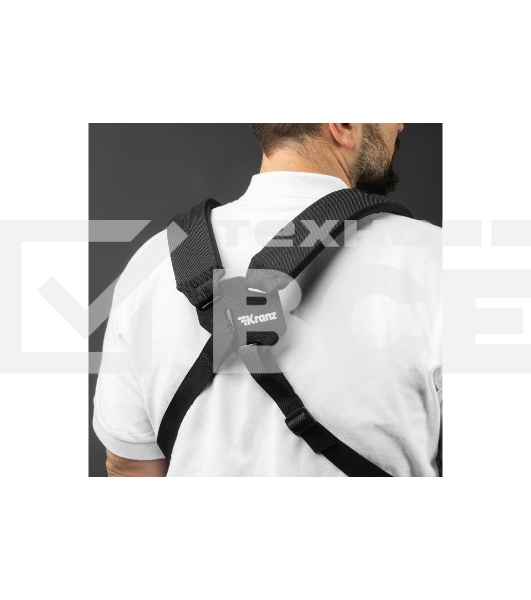 Триммер бензиновый Kranz KR-52, 52см3, 3 л.с, разборная штанга