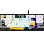 Клавиатура проводная Ritmix RKB-587BL синий-белый-оранжевый, фото10