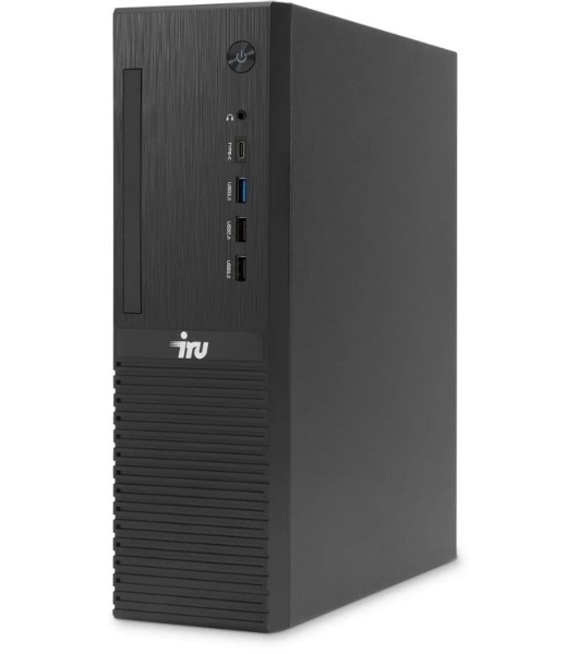 ПК IRU Planio 310H6SFC SFF i3 13100F (3.4) 8Gb SSD256Gb GT610 2Gb Windows 11 Pro GbitEth 350W черный (2153485)