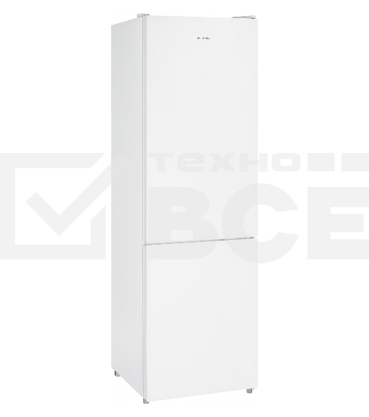 Холодильник Nordfrost RFC 390D NFGW белое матовое стекло двухкамерный 240/95л морозилка снизу