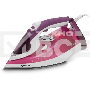 Утюг Vitek VT-8354 фиолетовый/белый