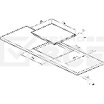 Индукционная варочная панель Lex EVI 641C WH белый, фото2