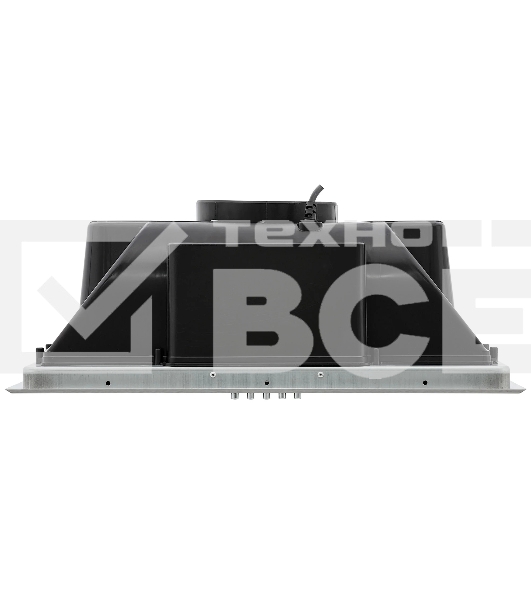 Вытяжка полновстраиваемая Krona AMELI LIGHT 600 INOX PB управление кнопочное, нержавеющая сталь