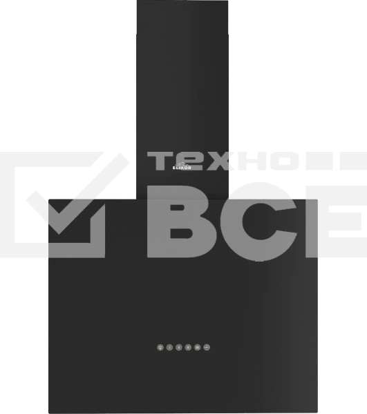 Вытяжка Elikor Метеорит 60П-700-Э4Д черный