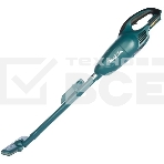Строительный пылесос Makita DCL180Z синий, питание от аккумулятора, 30 Вт, уборка сухая, пылесборник 0.65 л, без АКБ, без ЗУ (работа от АКБ max 20 мин), фото 1