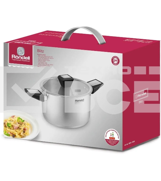 Кастрюля 24 см 5,2 л Blitz Rondell RDS-1890